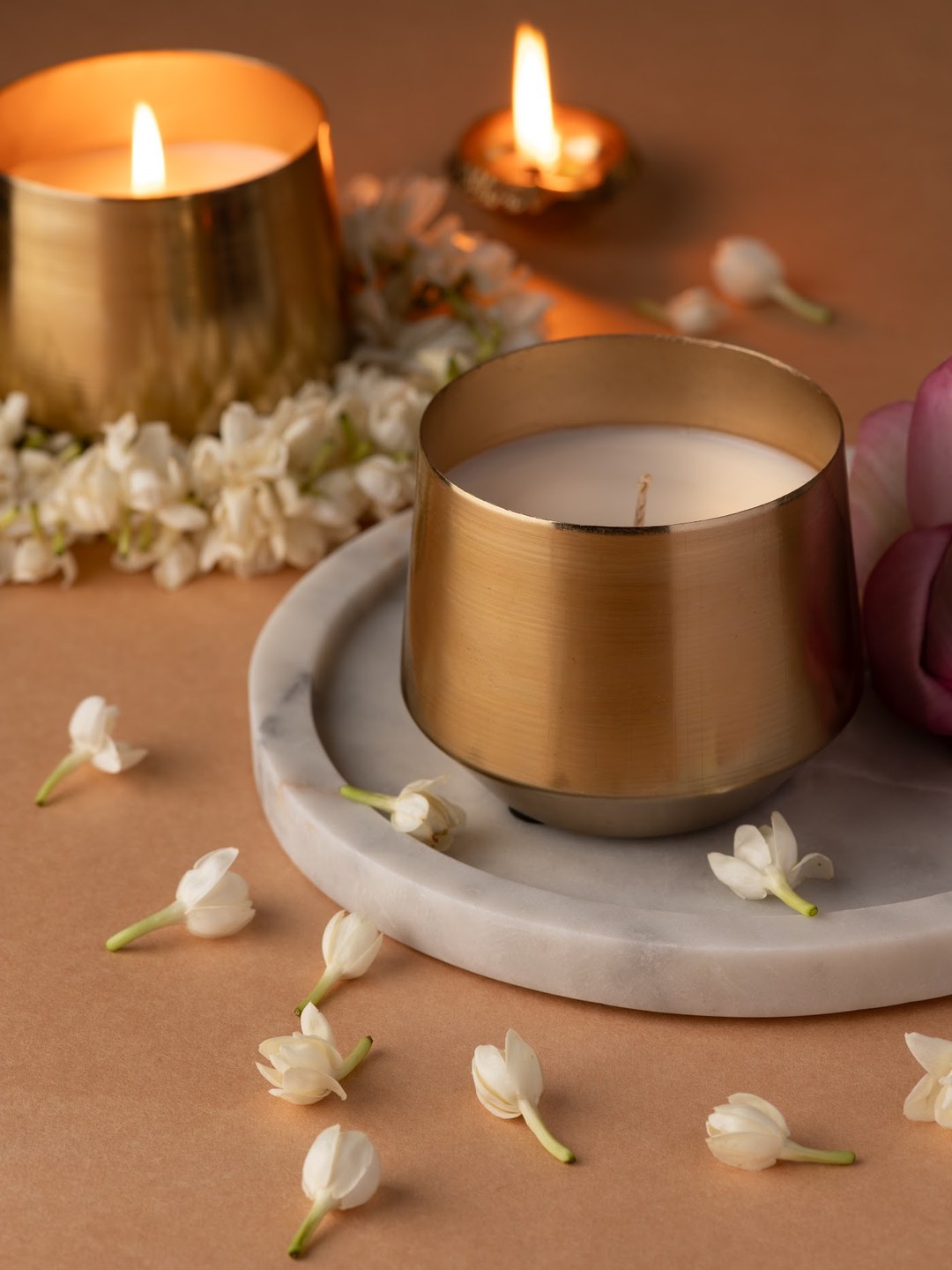 Inaayat — hand-poured Diwali candle by The Scented Palette