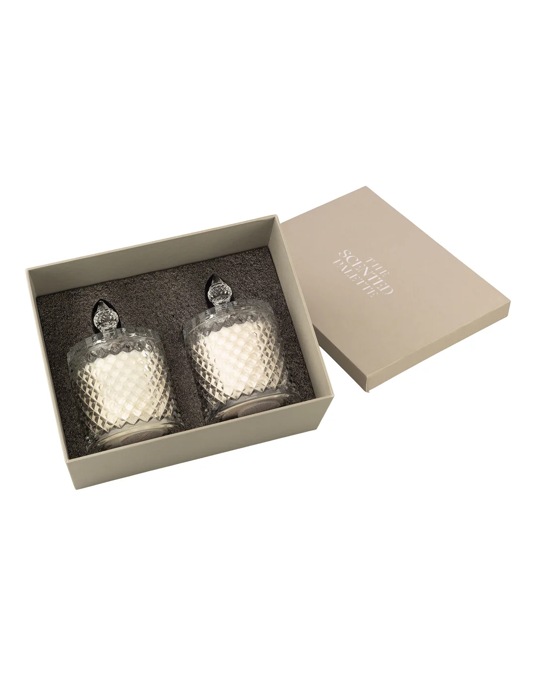 Crystal Cut Candle Duo view 2