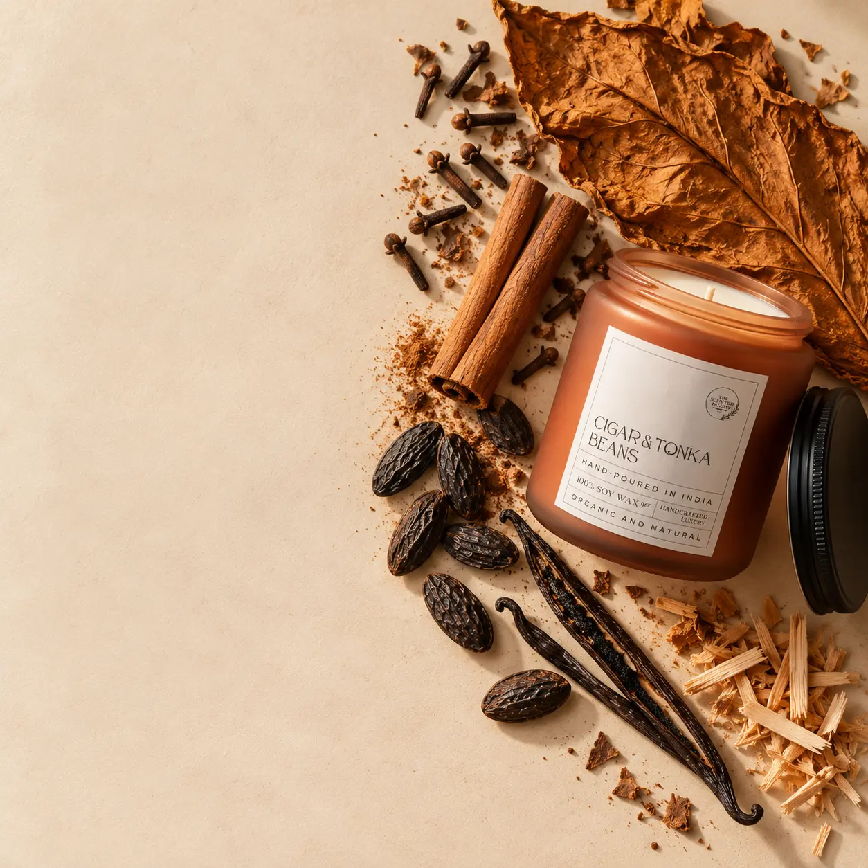 Cigar and Tonka Beans by The Scented Palette