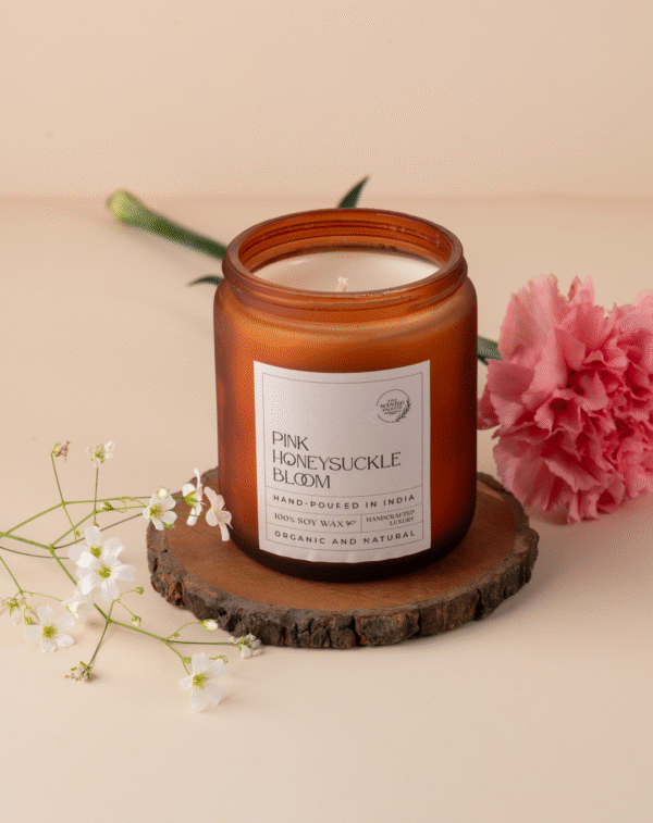 Pink Honeysuckle Bloom