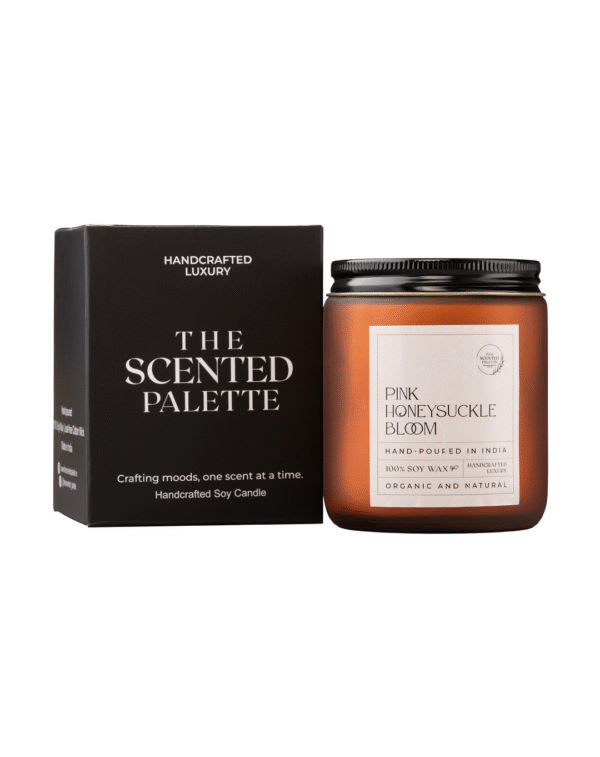 Pink Honeysuckle Bloom